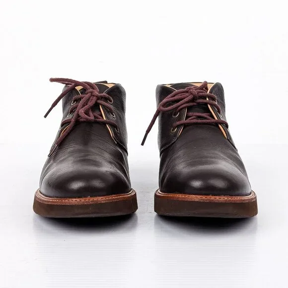 Samuel Hubbard Men Re-boot Brown Lace-up Vibram Dress Shoes sz 9 Men main image 4